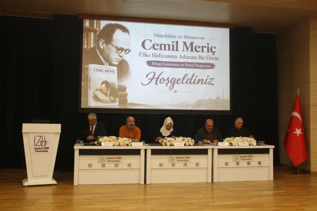 Küçükçekmece'de, Cemil Meriç kitap lansmanı ve paneli düzenlendi