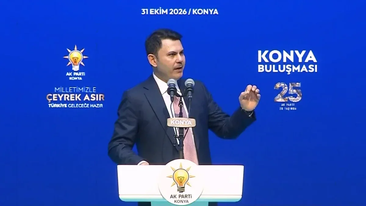 Bakan Kurum: Yolumuz uzun, hedeflerimiz büyük