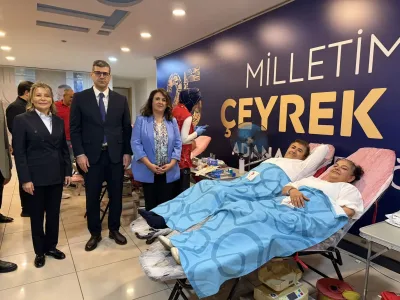 Ak Parti Adana Teşkilatından “birbirimize Candan Bağlıyız” kan kampanyasına destek