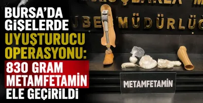 Bursa’da akılalmaz yöntem! Uyuşturucuyu protez bacağına sakladı